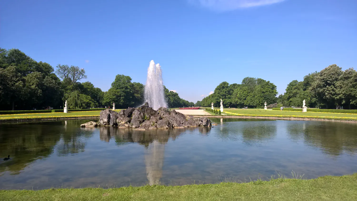Fountain at Schloss Nymphenburg